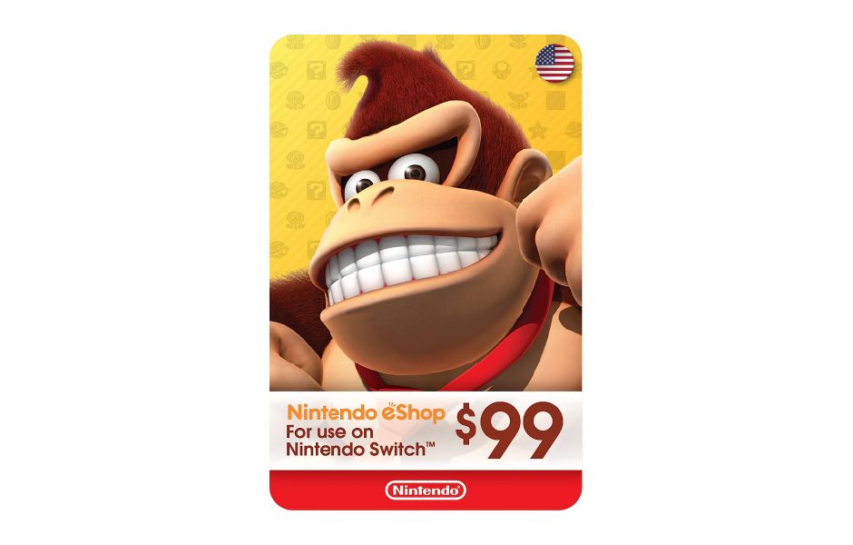  USD 100 Nintendo eShop Digital Gift Card  [USA Region]