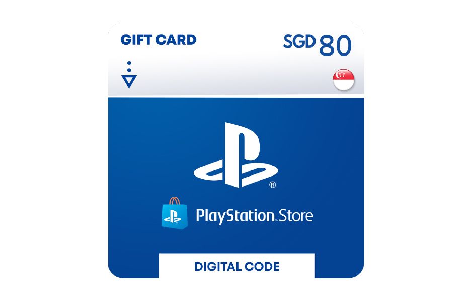 PlayStation Digital Gift Card - SG$80 (Singapore Region)