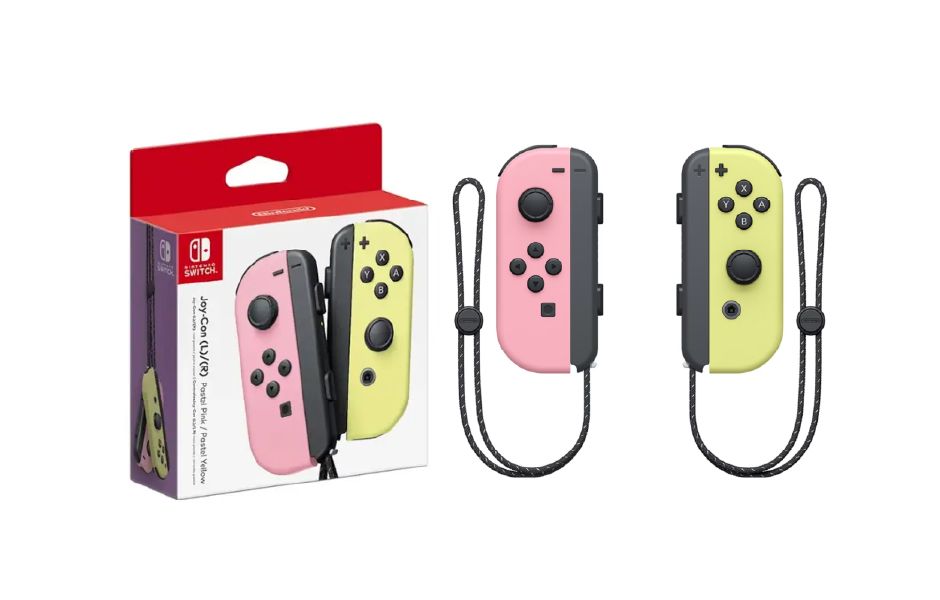 Joy Con - Pastel Pink/Pastel Yellow