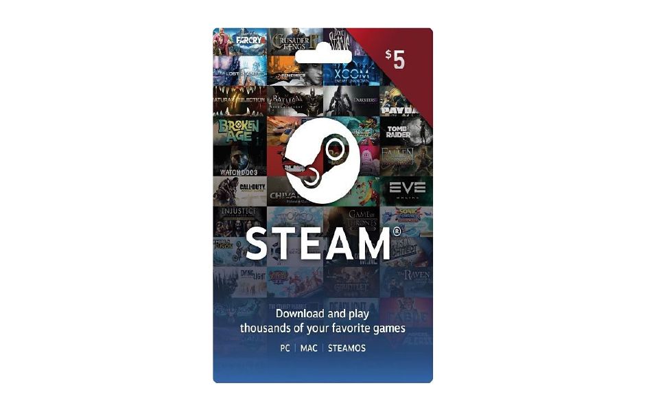 USD 5 Steam Gift Card [Global]