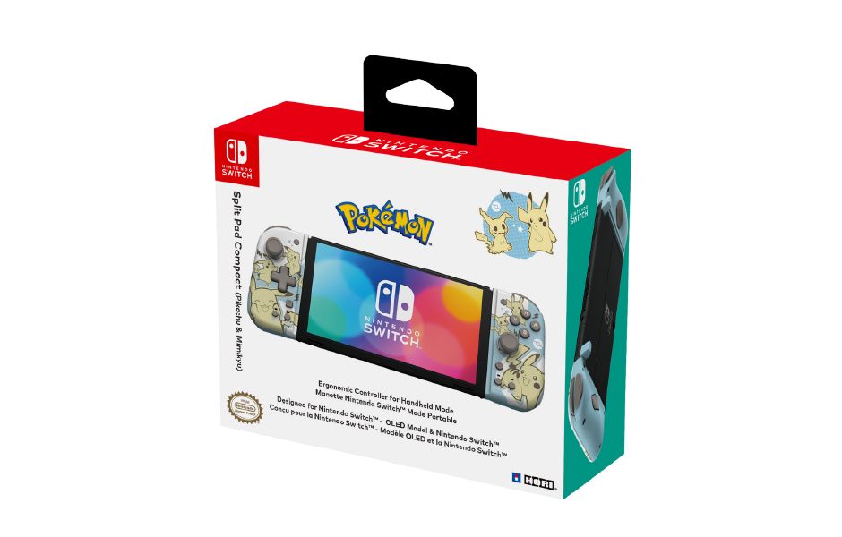 HORI Split Pad Compact - Pickachu & Mimikyu