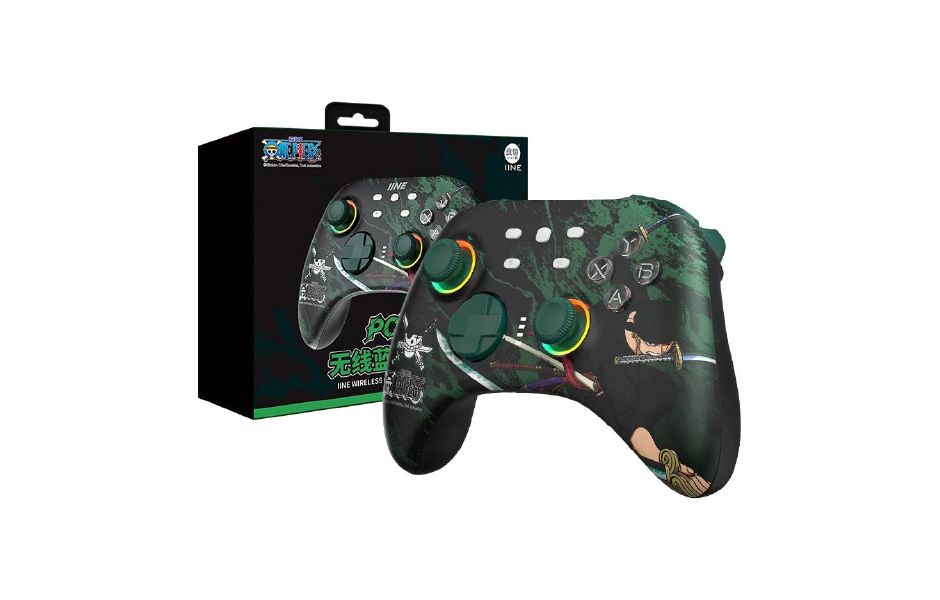IINE Wireless Controller (LED) - One Piece  Zoro