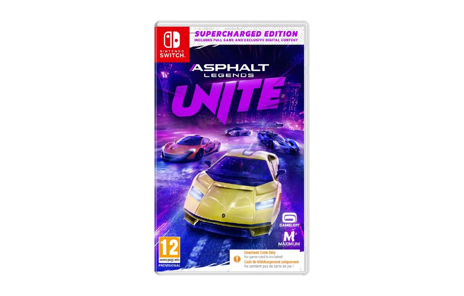 Asphalt Legends Unite - Supercharged Edition (Game Code Inside Box) (No Physical Card)