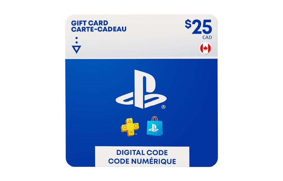 CAD 25 PSN Digital Gift Card [Canada Region]