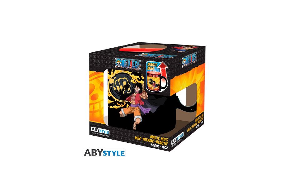 TOY One Piece Heat Change Mug Luffy vs Kaidou