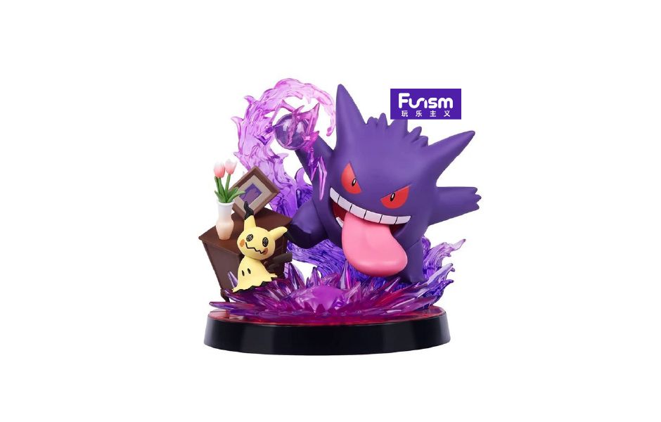 TOY Pokemon Prime Figure Gengar & Mimikyu
