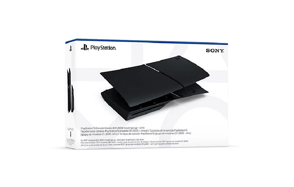 PS5 Slim Standard Faceplate - Black