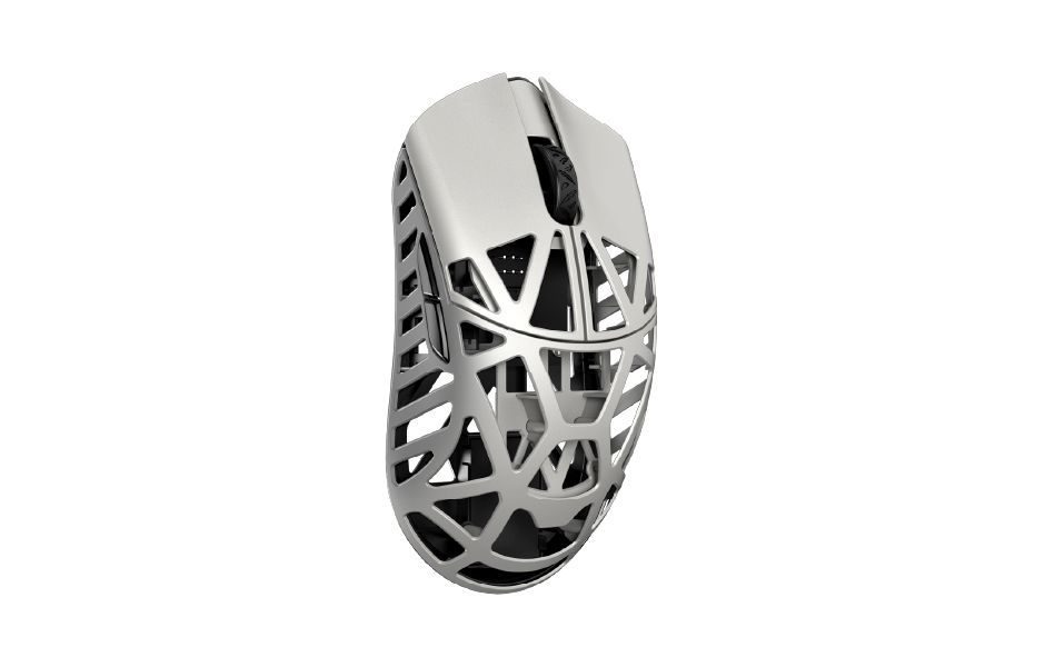 WL Beast X Max Magnesium Gaming Mouse - Fashion Grey (OMRON Opticals)