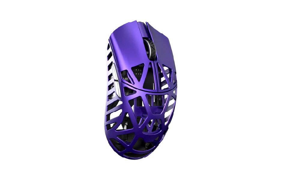 WL Beast X Max Magnesium Gaming Mouse - Purple (OMRON Opticals)