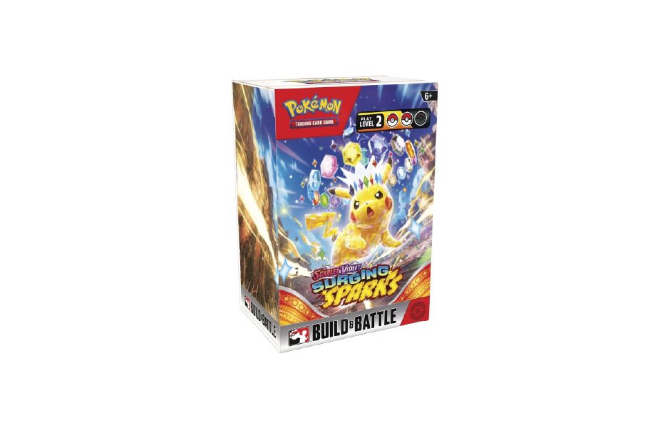 Pokémon TCG SV08 - Surging Sparks Build & Battle Box