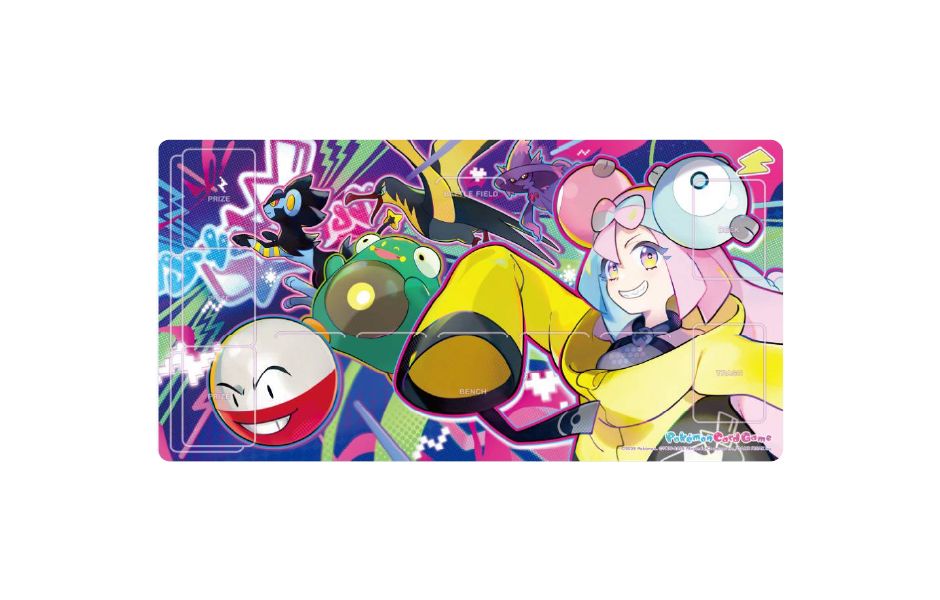 Pokemon TCG SV09 Iono Rubber Playmat 9433424