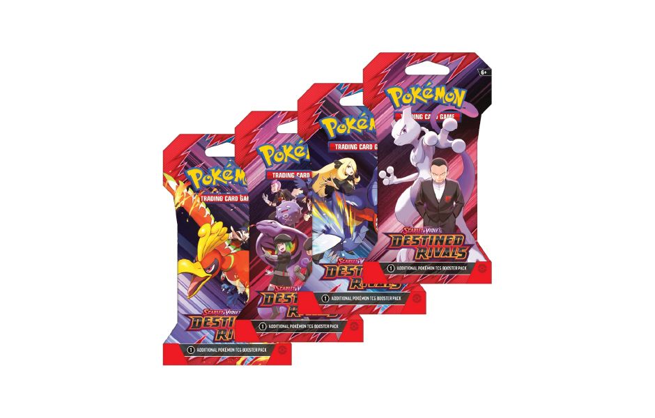 Pokemon TCG SV10 - Destined Rivals Boosters (Sleeved)