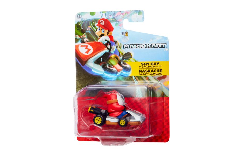 JAKKS Nintendo Super Mario Kart Racers Wave 5 Asst - Shy Guy in Kart