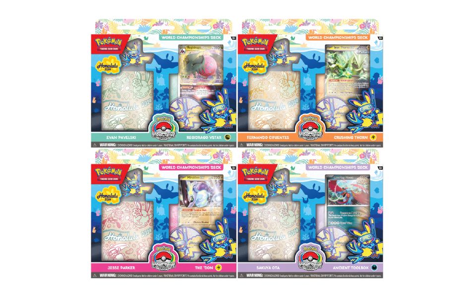 Pokemon TCG World Champions Decks 2024 (Random)