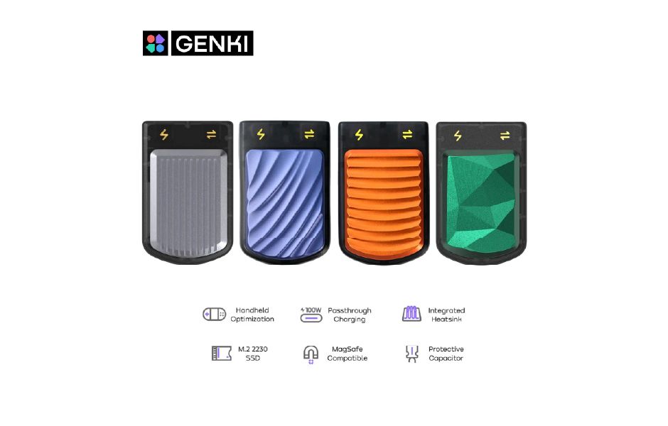Genki SavePoint - Mini SSD Enclosure Case