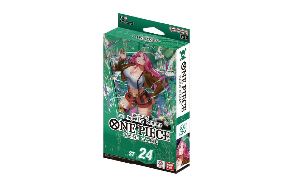 One Piece Card Game Starter Deck ST-24 Green Jewelry Bonney (ENG)