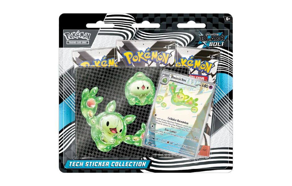 Pokemon TCG SV10.5 Black Bolt Tech Sticker Collection (Type: Z)