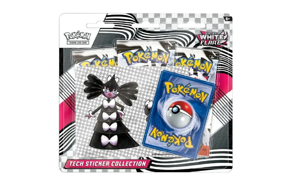 Pokemon TCG SV10.5 White Flare Tech Sticker Collection (Type: R)