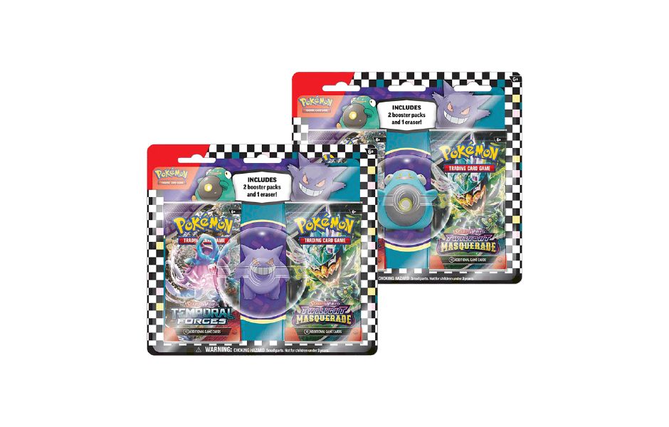 Pokemon TCG Scarlet & Violet Eraser Blister 2024 (x1 Random)