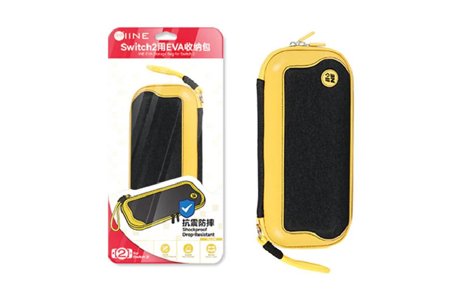 IINE Eva Case for Switch 2 - Yellow & Black [L1074]