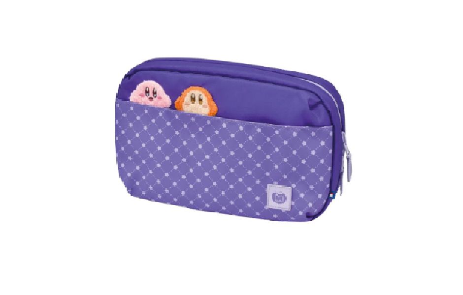 HORI Reversible Travel Pouch for Nintendo Switch 2 (Kirby & Waddle Dee)