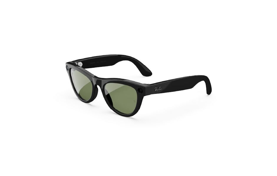 Ray-Ban Meta Glasses Skyler (Gen 2) - Shiny Black/G15 Green