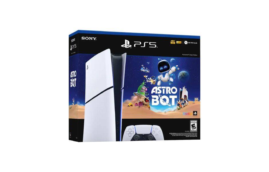 PlayStation 5 Slim Digital Edition - Astro Bot Bundle