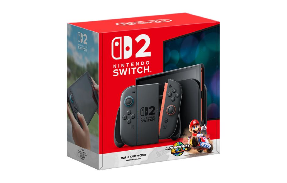 Nintendo Switch 2 + Mario Kart World Bundle (Game Card)