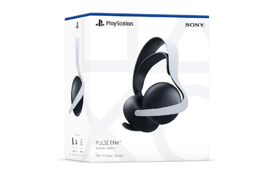 PULSE Elite Wireless Headset With Case - White