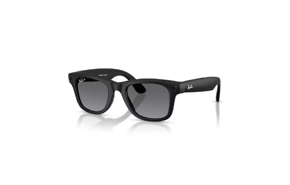 Ray-Ban Meta Glasses Wayfarer (Gen 2) - Matte Black/Polarised Gradient Graphite
