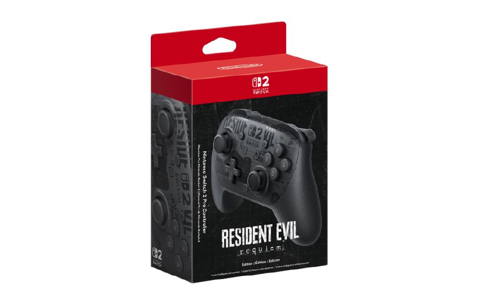 Nintendo Switch 2 Pro Controller Resident Evil Requiem Edition