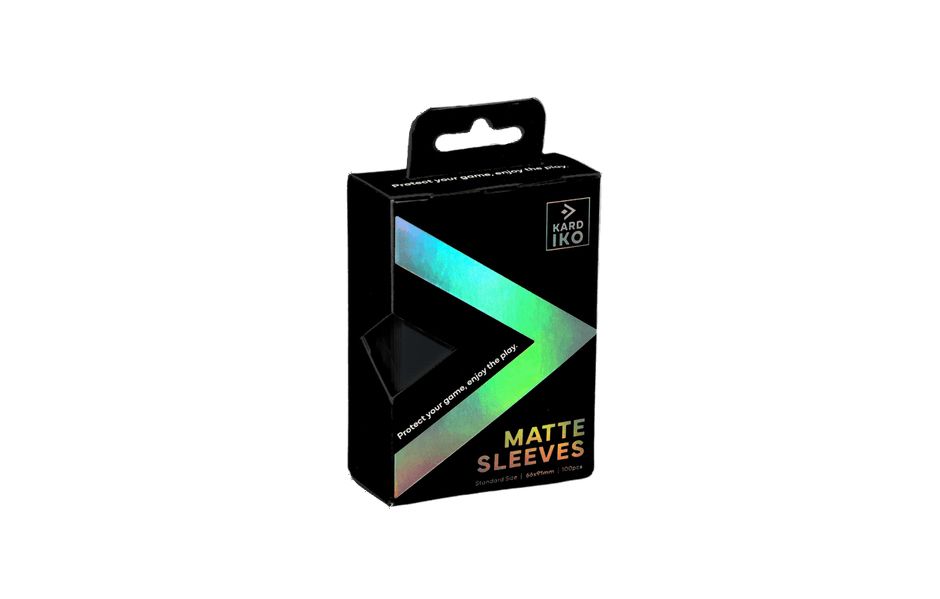 KARDIKO - Standard Size Sleeves - Matte Black - KIK00009