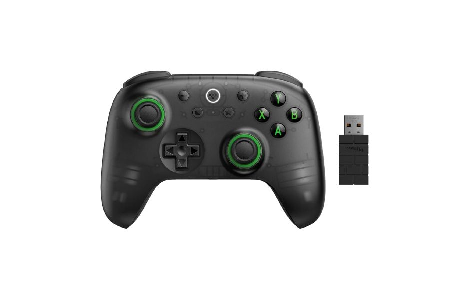 8BitDo Ultimate 2C Wireless Controller - Transparent Black (PC/Mobile/Steam Deck)