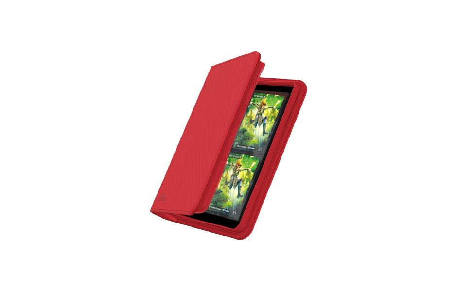 Ultimate Guard Zipfolio 160 – 8 Pocket Xenoskin - Red