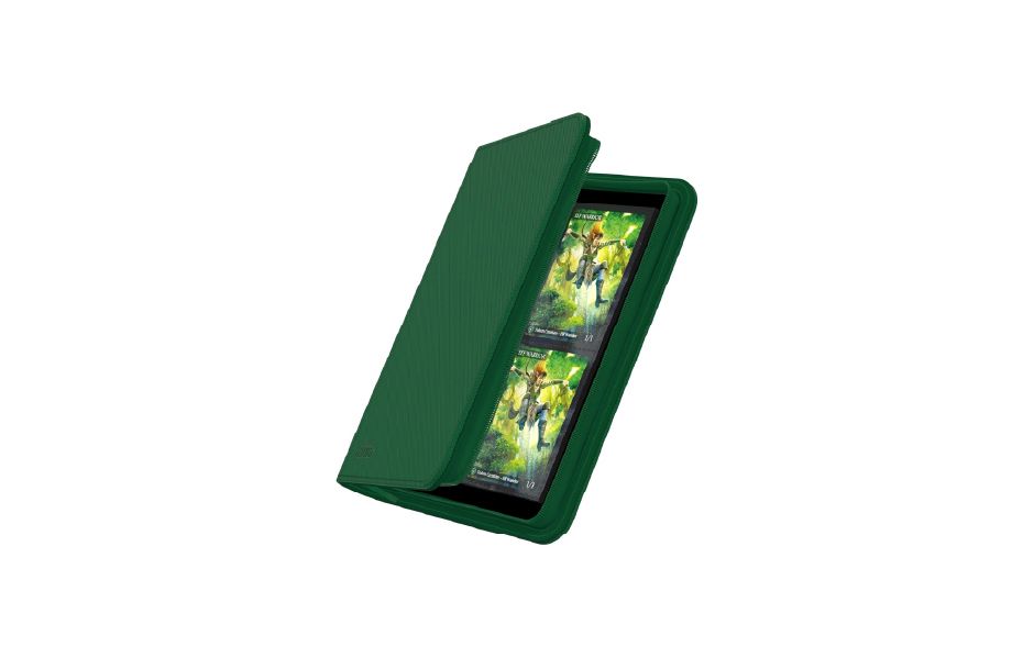 Ultimate Guard Zipfolio 160 – 8 Pocket Xenoskin - Green