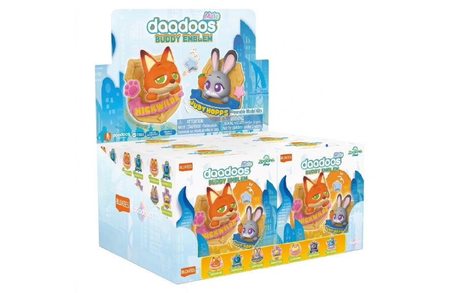 Blokees Zootopia Daadoos MATE Series 01 - Buddy Emblem