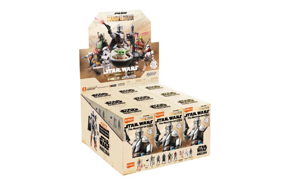 Blokees Model Kits - Star Wars GV01 75841-The Mandalorian Series 