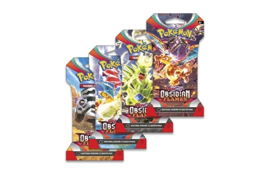 Pokémon TCG SV03 Obsidian Flames Sleeved Booster Pack [By Pack]