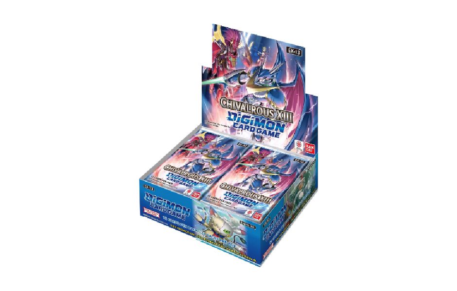 DIGIMON CARD GAME:  Extra Booster CHIVALROUS XIII [EX-13] Japanese
