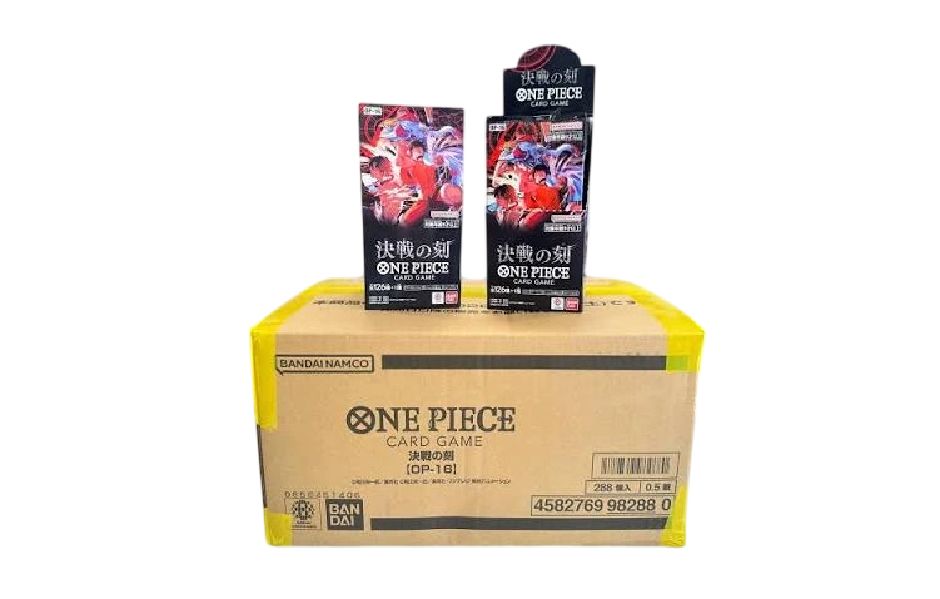 One Piece Card Game OP-16 Booster Box -JPN (Sealed Carton Yellow Tape)
