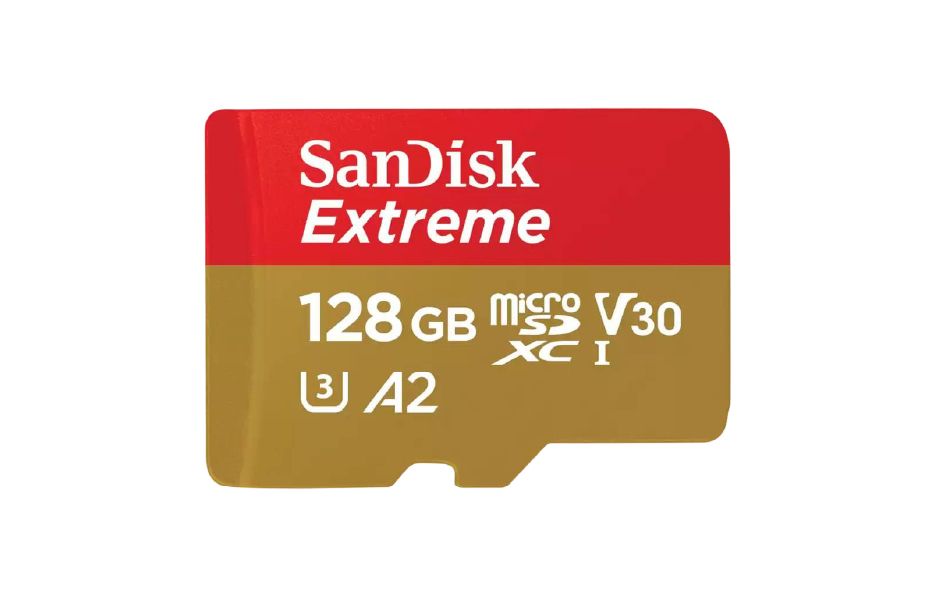 SanDisk 128GB Extreme MicroSD Card 190MB/s